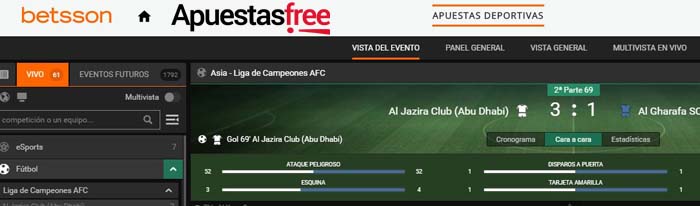 apostar en betsson