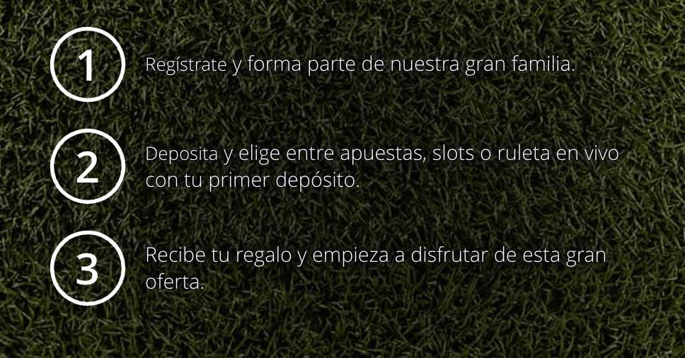 Pasos bonos de Betsson