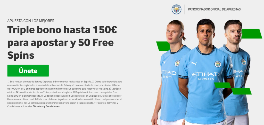 código promocional betway