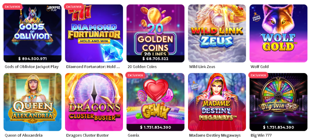 mejores slots de betsson para argentina