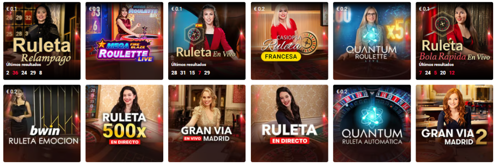 casino en vivo bwin