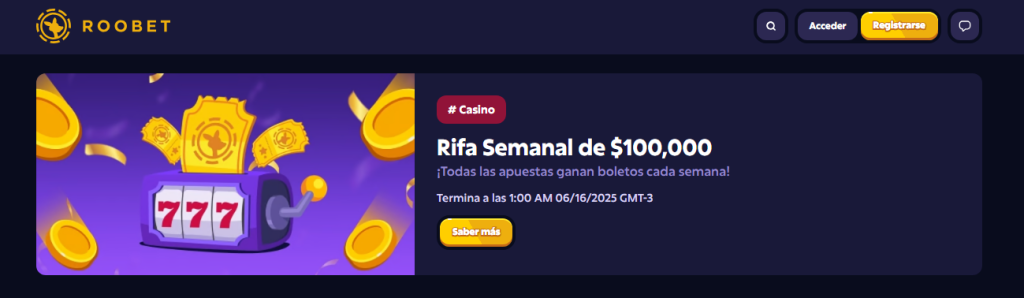 roobet bonos argentina
