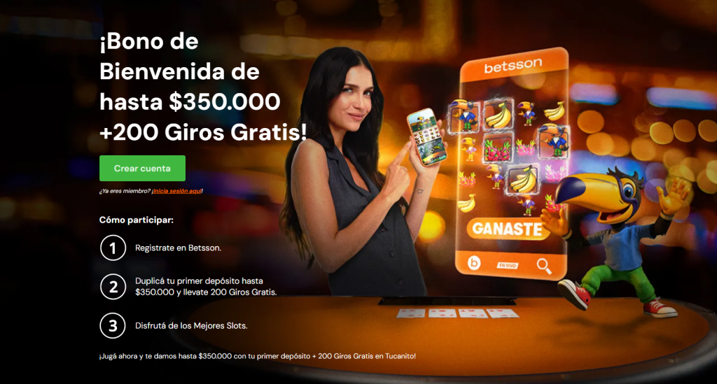 betsson bono slots