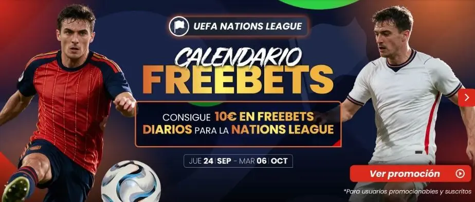 jokerbet calendario freebets nations league